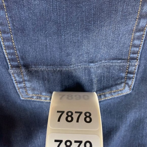 Lands' End Canvas Jeans Women's 31 Blue Denim Stretch Super Slim Fit Skinny 7878 - Picture 9 of 9